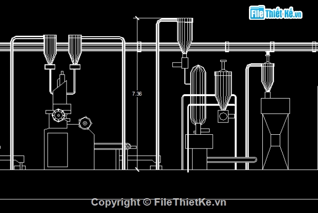 Bản vẽ chi tiết,Bản vẽ autocad,máy nghiền